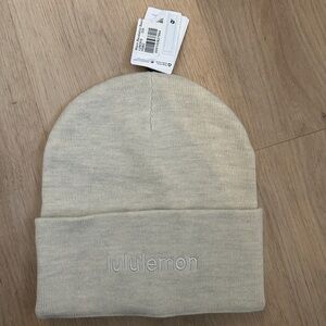 lululemon athletica Cream Beanie